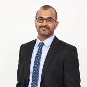 Portrait of Kaulav Nandre, Capital Street Law team member
